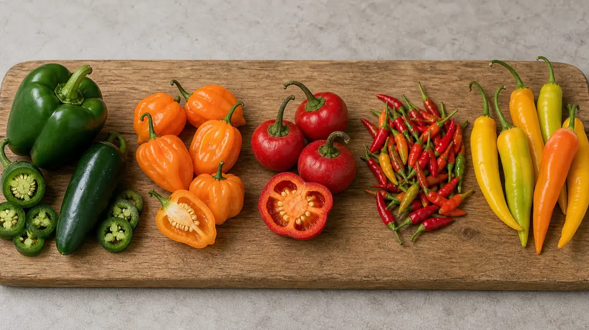 The 5 Domesticated Pepper Species Explained - visual guide and reference