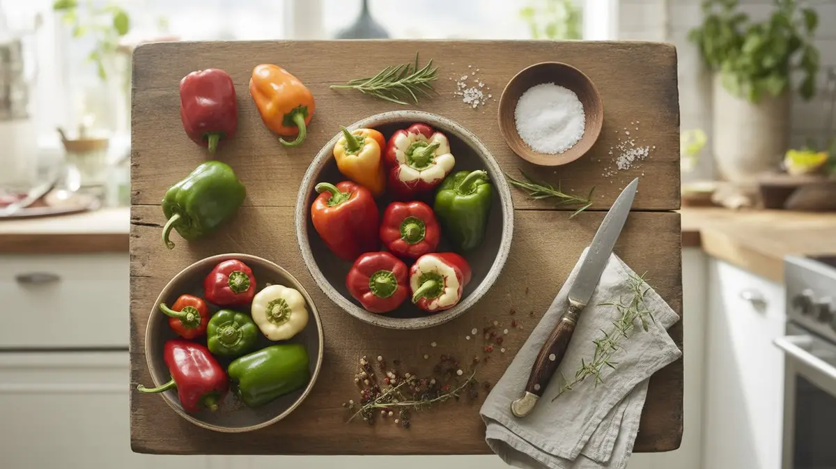 Pepper Sunscald - visual guide and reference