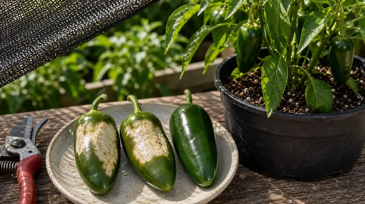 Sunscald on Peppers: Prevention & Treatment - visual guide and reference