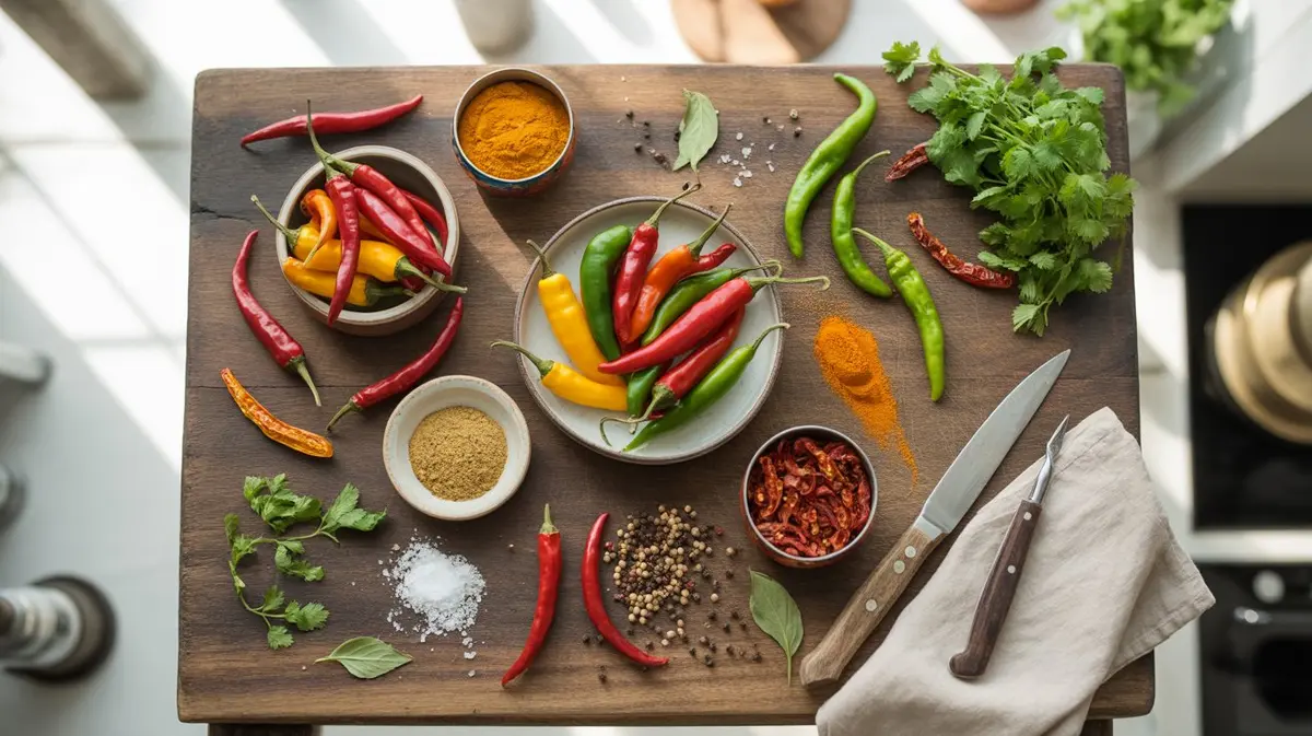 Best Peppers for Curry - visual guide and reference