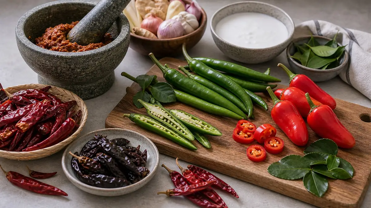 Best Peppers for Curry: By Cuisine Type - visual guide and reference