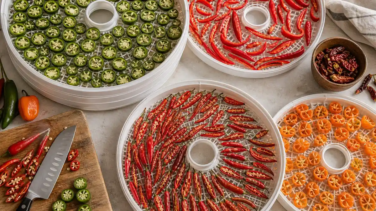 Best Peppers for Dehydrating Into Powder - visual guide and reference