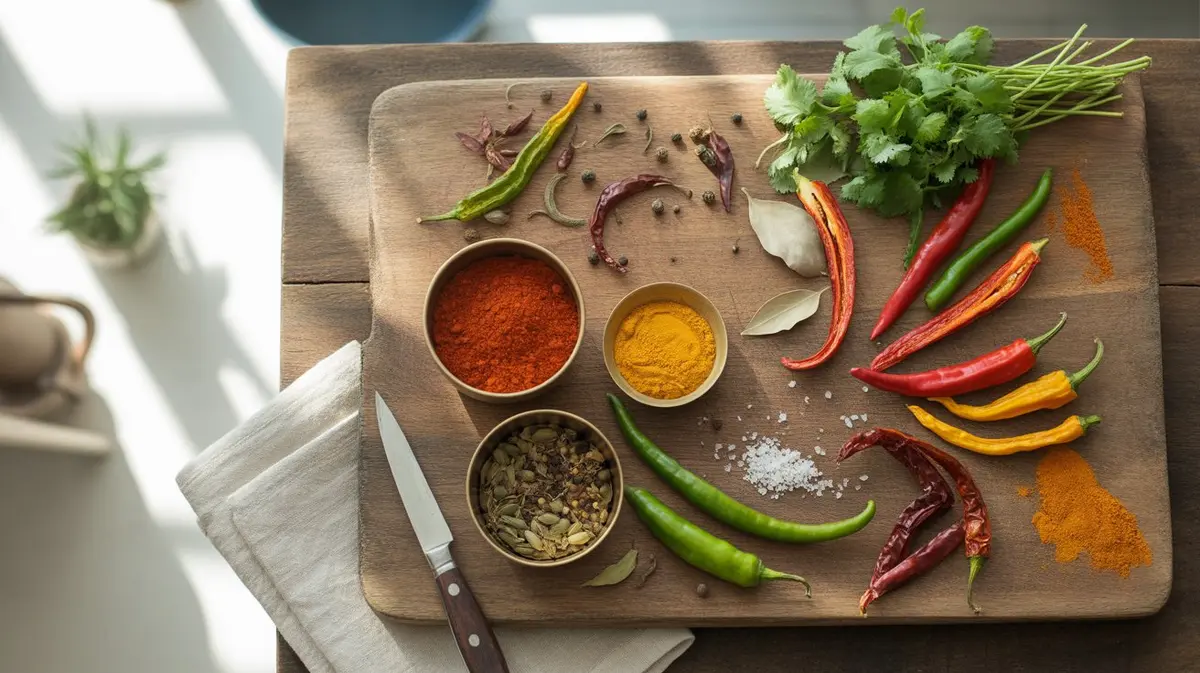 Peppers in Indian Cooking - visual guide and reference