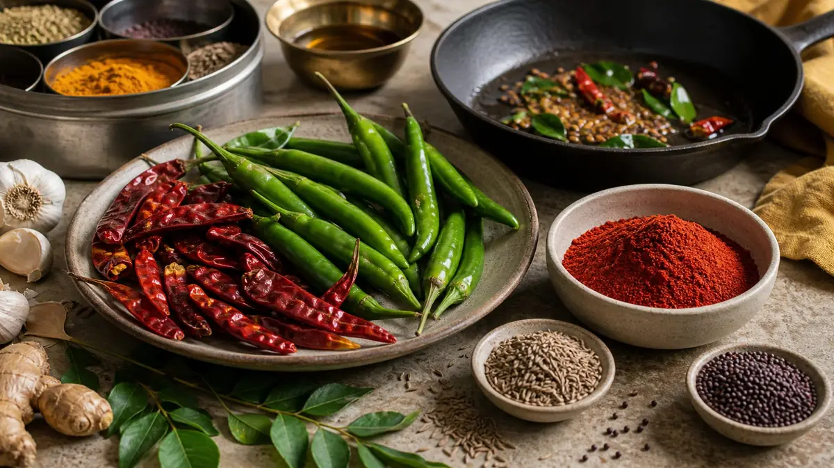 Peppers in Indian Cooking: 10 Essential Chiles - visual guide and reference