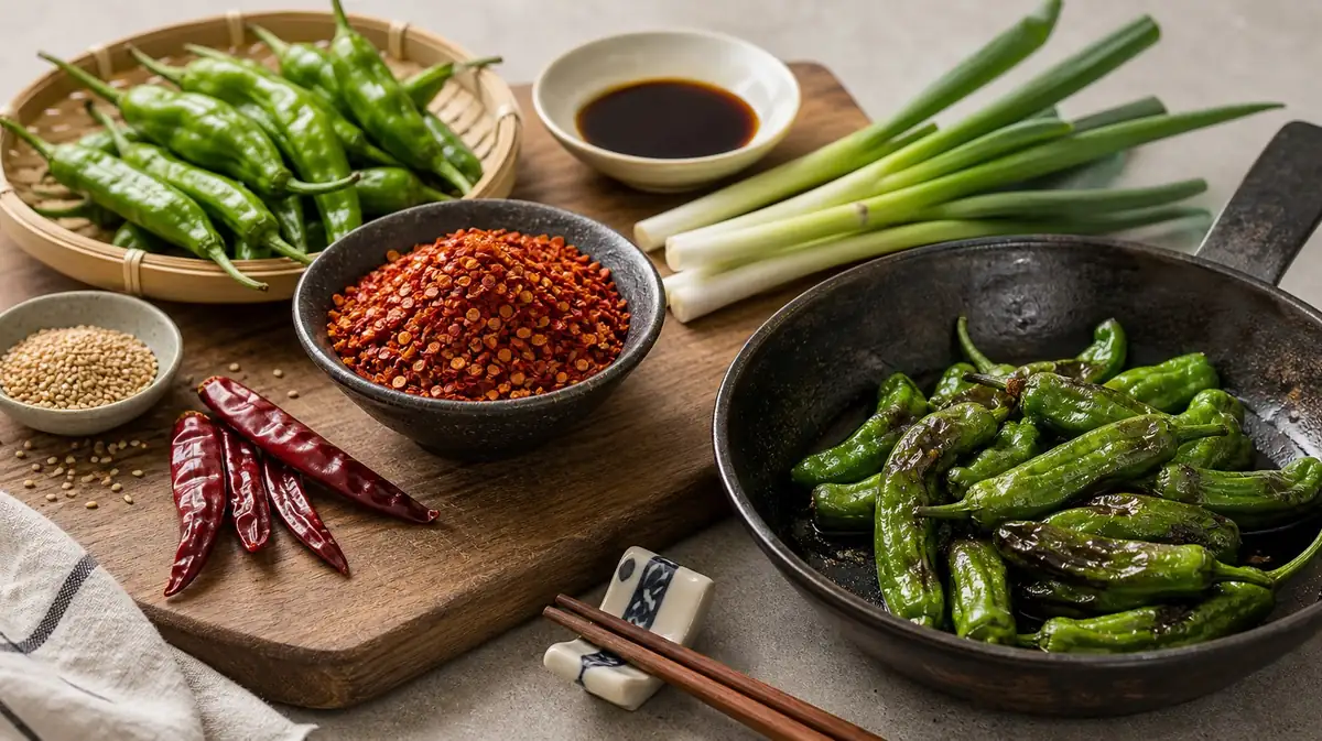 Peppers in Japanese Cooking: Essential Varieties - visual guide and reference
