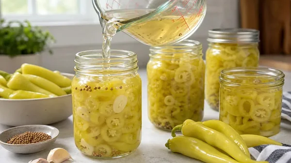Pickled Banana Peppers: Brine, Safety, and Crunch