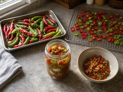 Preserving Chili Peppers: Freeze, Dry, Pickle, or Ferment