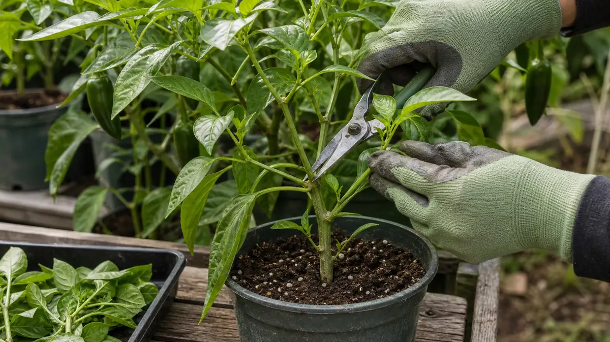 How to Prune Pepper Plants for More Fruit - visual guide and reference