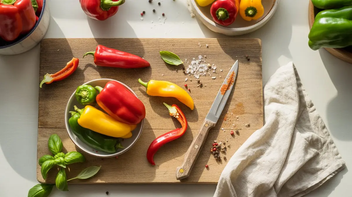 How to Ripen Green Peppers - visual guide and reference