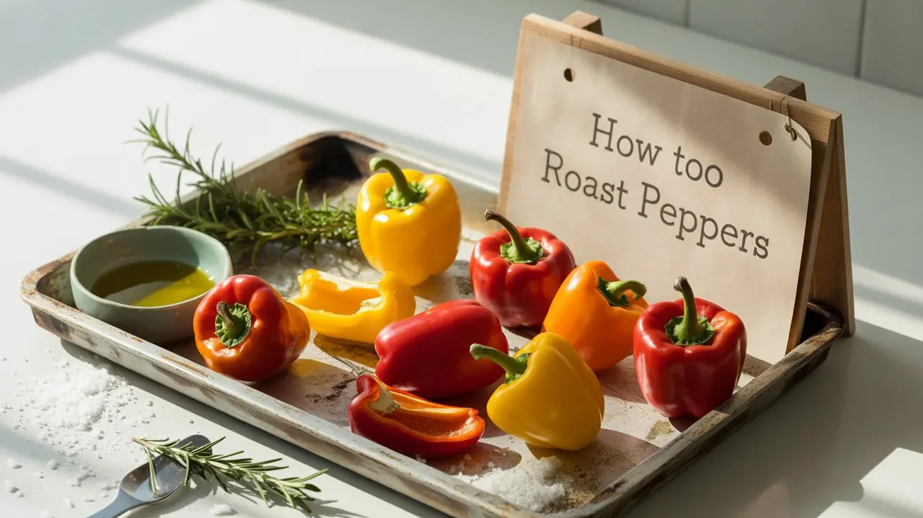 How to Roast Peppers - complete guide with tips and instructions