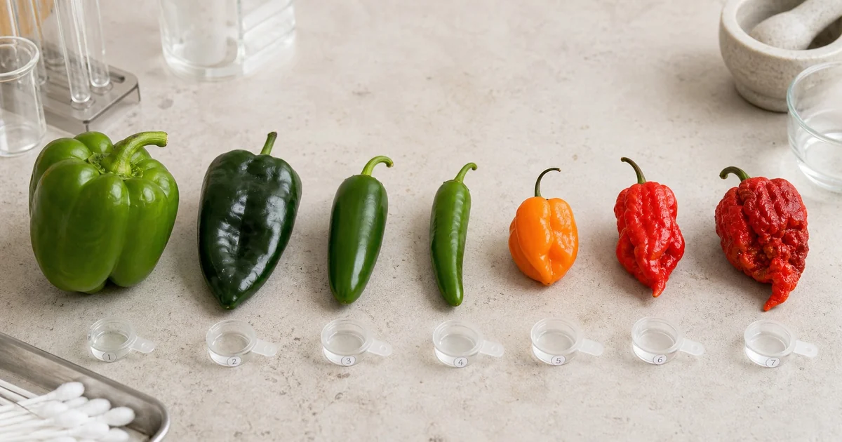 Peeper Chart Scoville Scale Explained: SHU, HPLC, and Chart