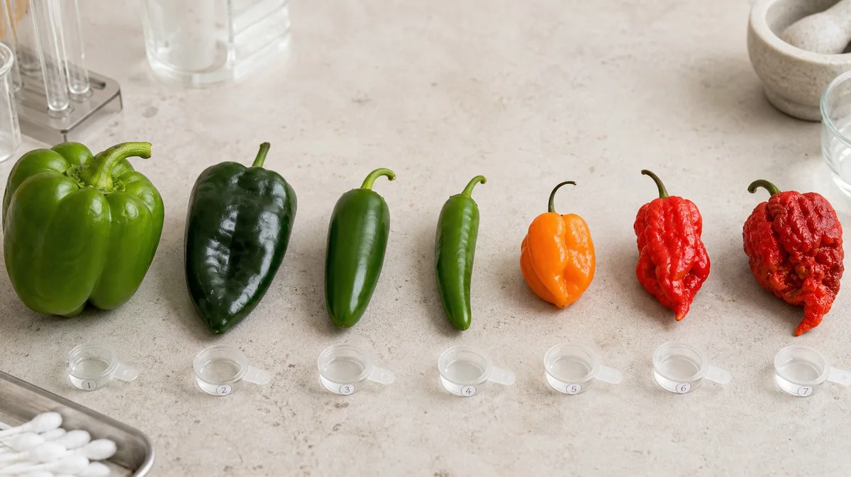 Scoville Scale Explained: How We Measure Pepper Heat - visual guide and reference