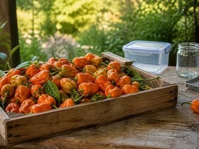 What to Do With Habanero Peppers Before They Spoil