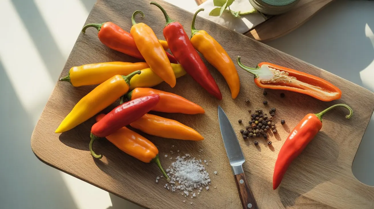 Aji Chombo pepper - appearance, color and shape