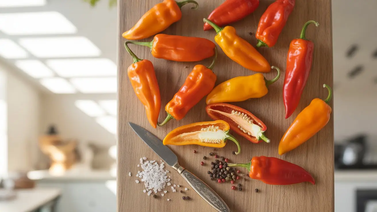  pepper - appearance, color and shape