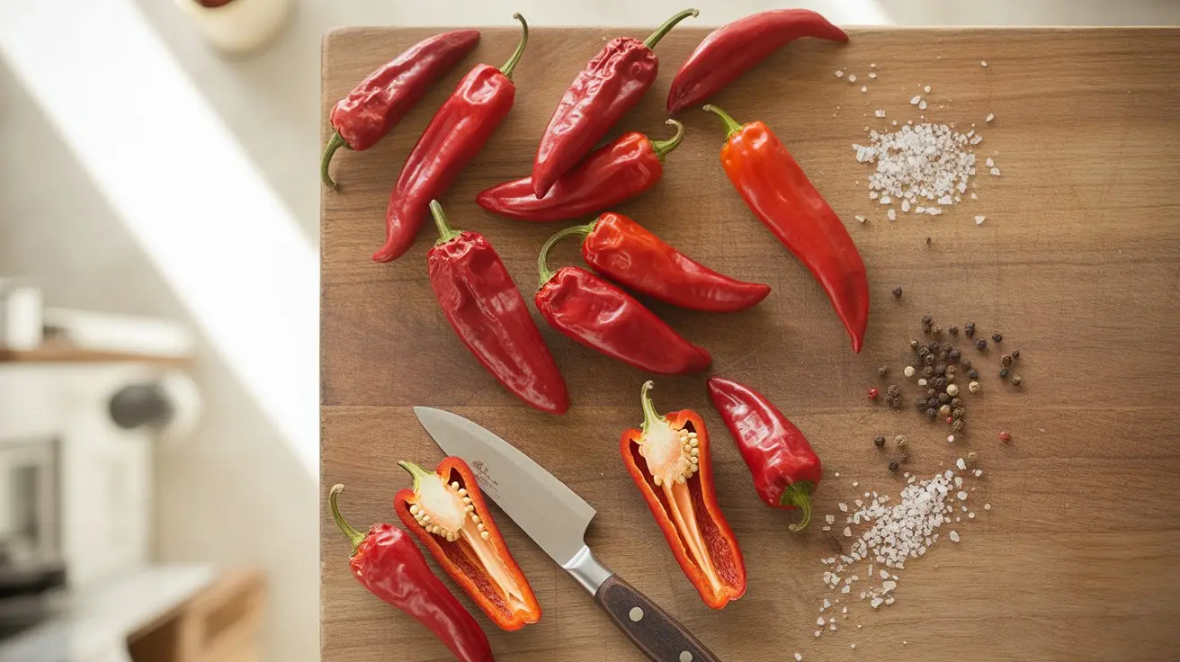 Aleppo Pepper pepper - appearance, color and shape