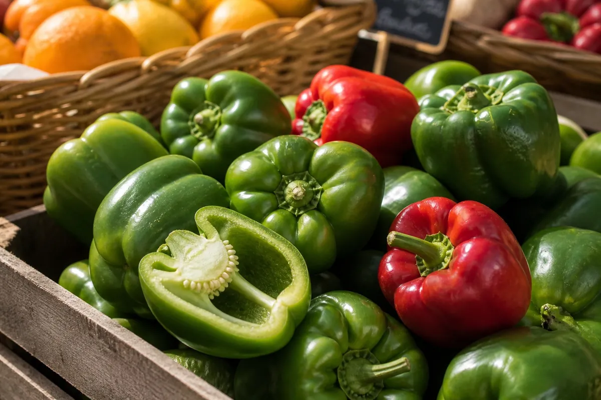 Additional California Wonder Pepper preparation view