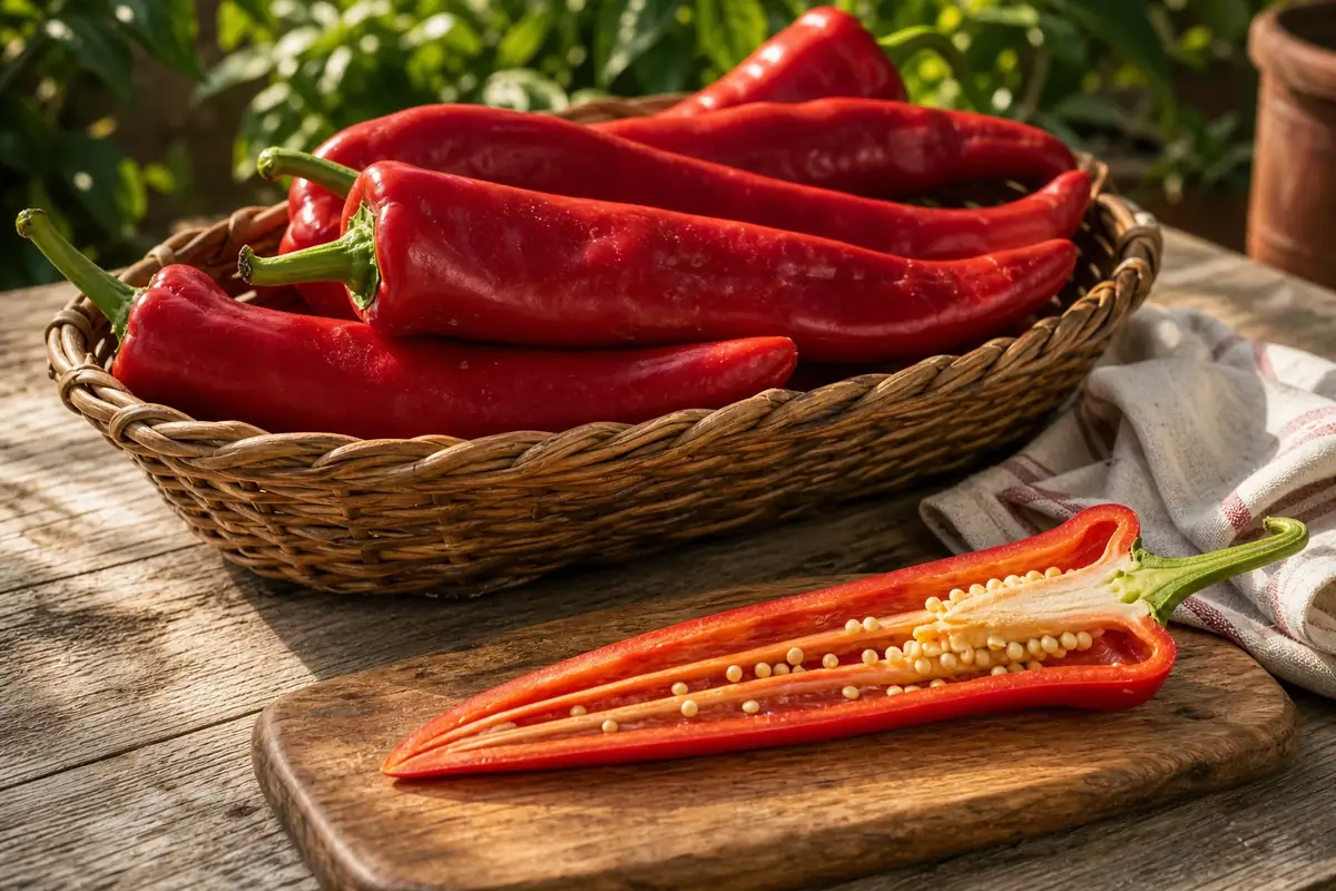 Additional Carmen Pepper preparation view