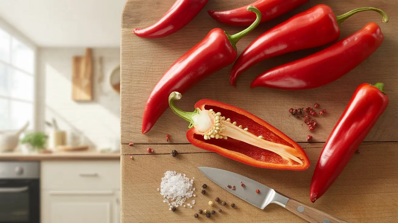 Cayenne Pepper pepper - appearance, color and shape