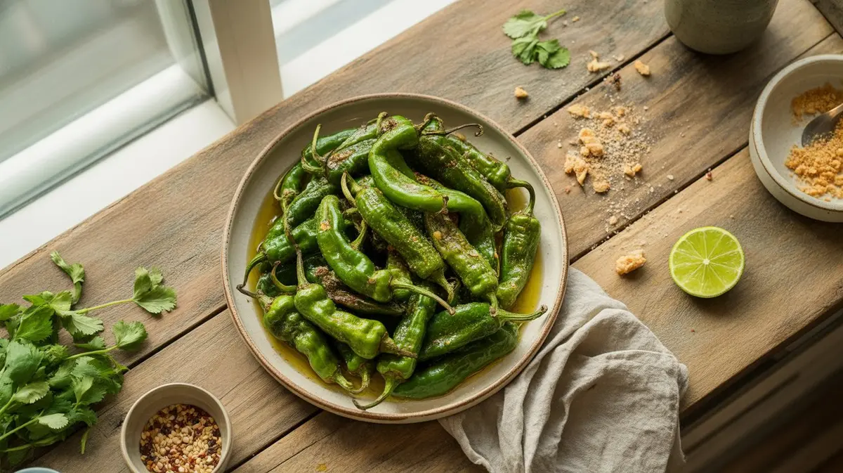 Fresh  peppers showing color, shape and texture