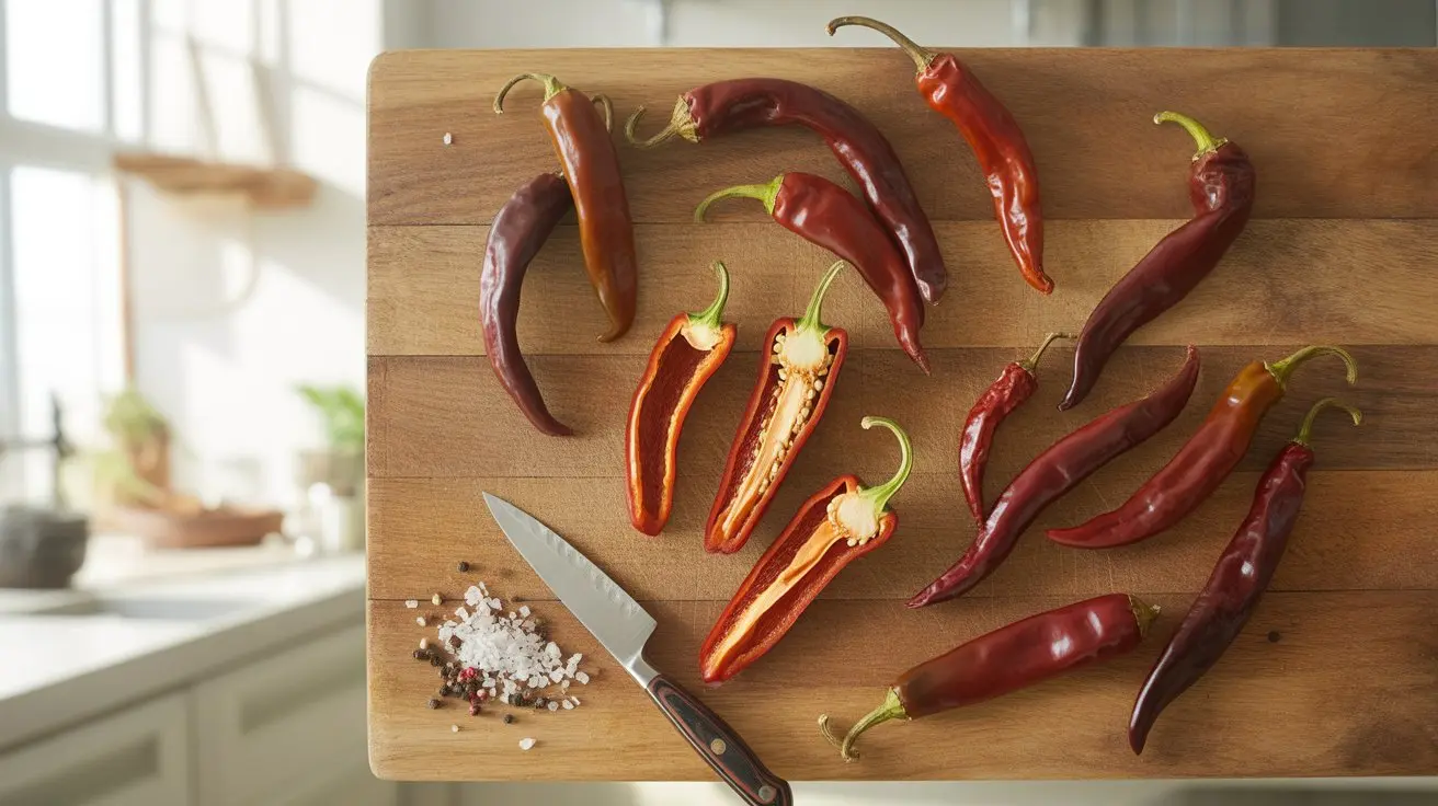 Chipotle pepper - appearance, color and shape