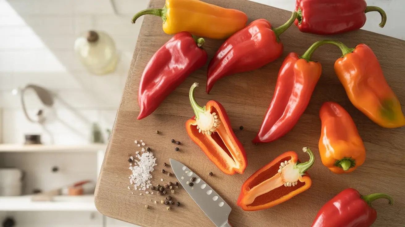 Congo Trinidad pepper - appearance, color and shape