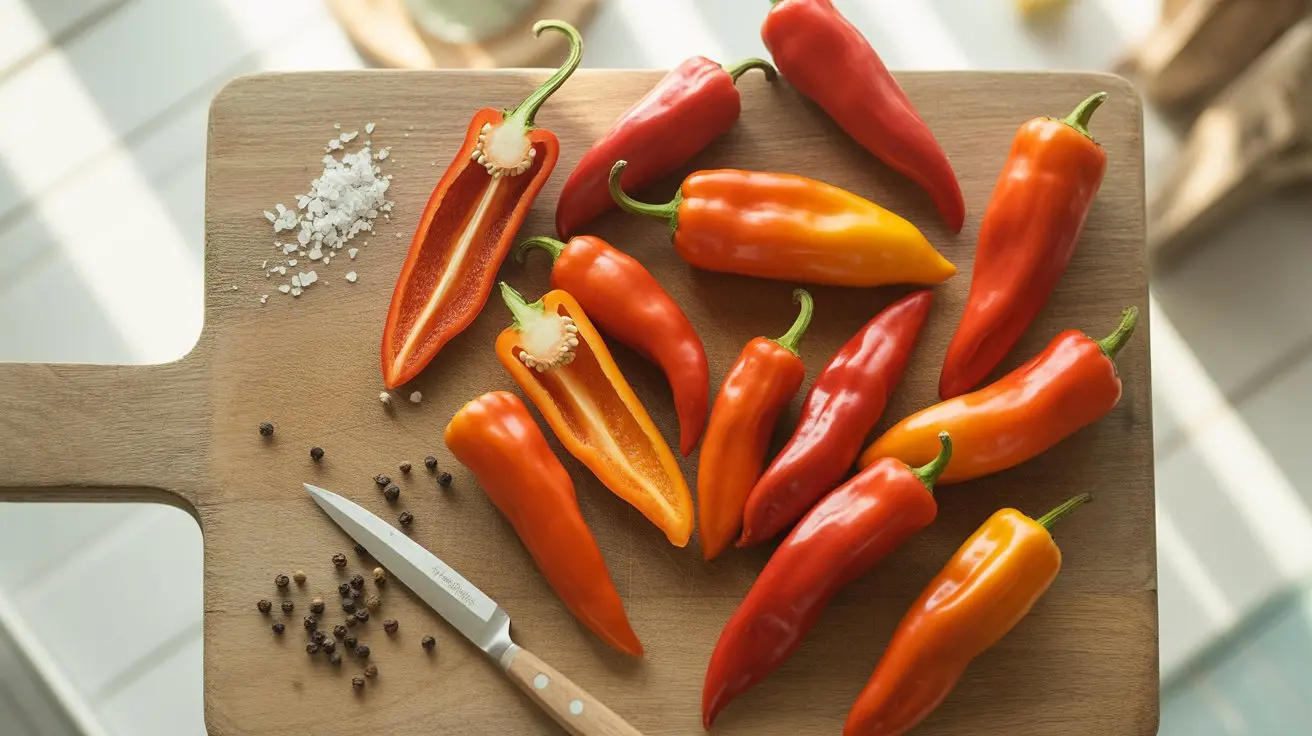 Criolla Sella Pepper pepper - appearance, color and shape