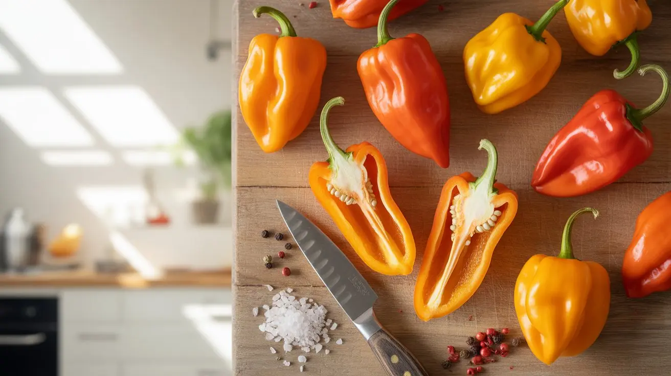 Habanero pepper - appearance, color and shape