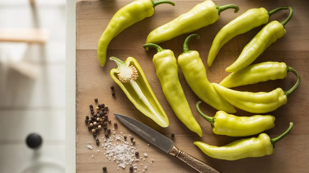 Hungarian Wax pepper - appearance, color and shape