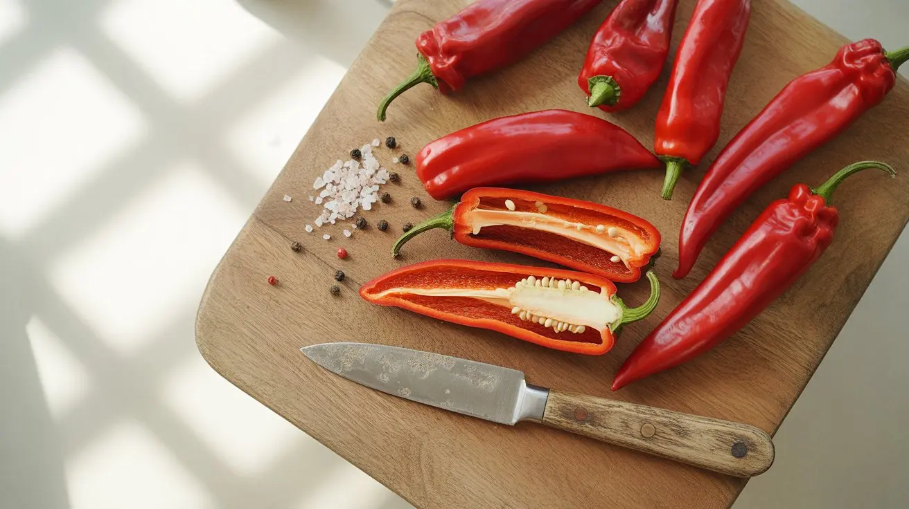 Komodo Dragon Pepper pepper - appearance, color and shape