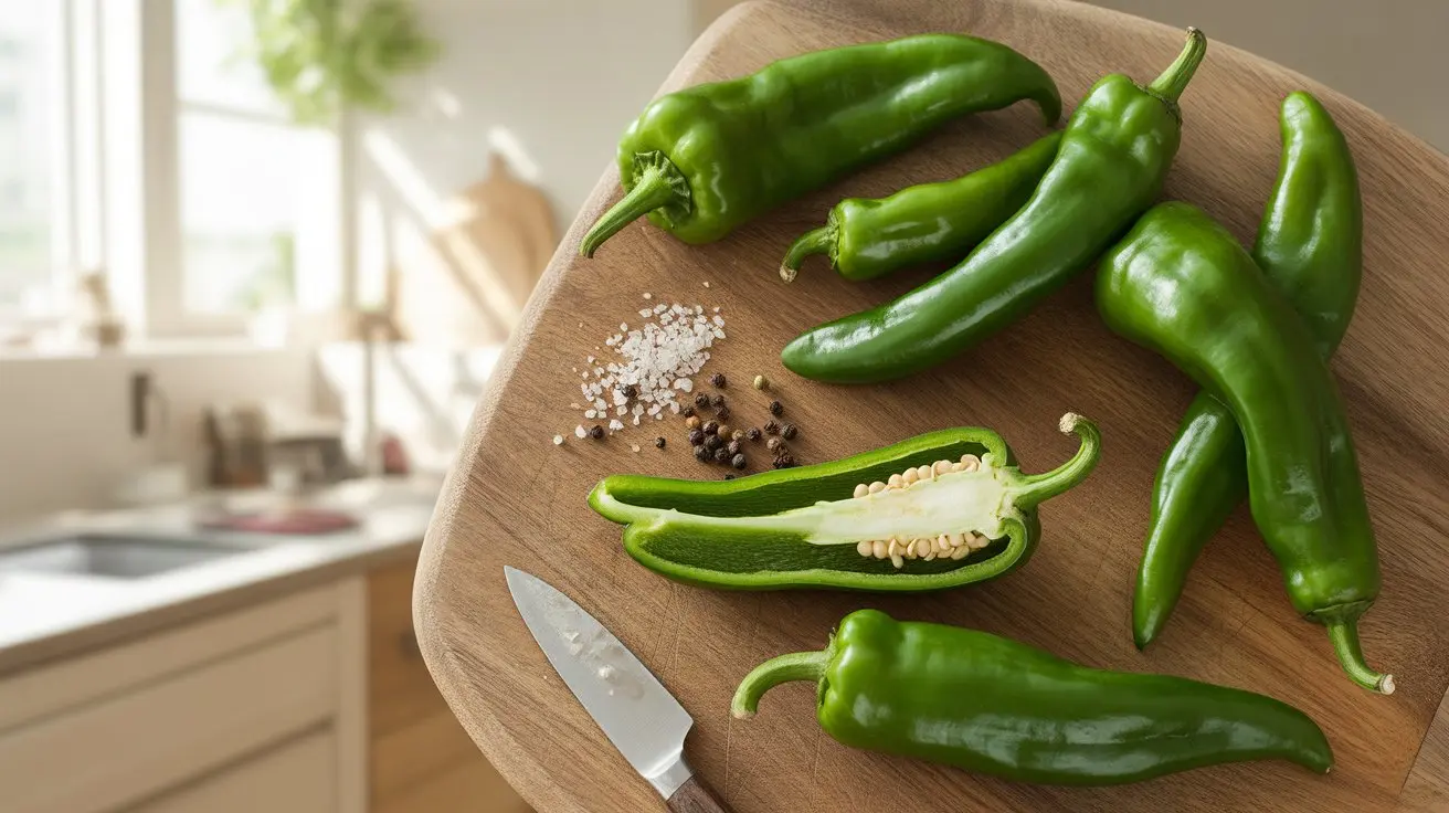 Korean Green Pepper pepper - appearance, color and shape