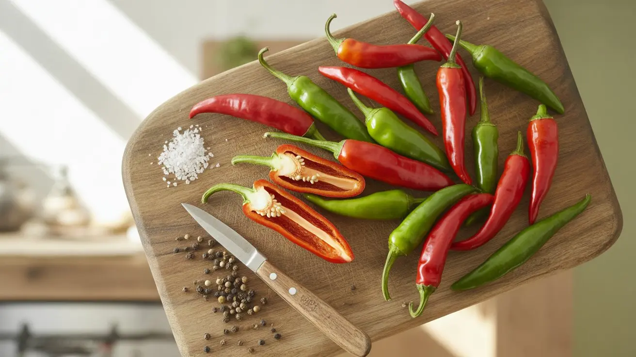 Malagueta pepper - appearance, color and shape