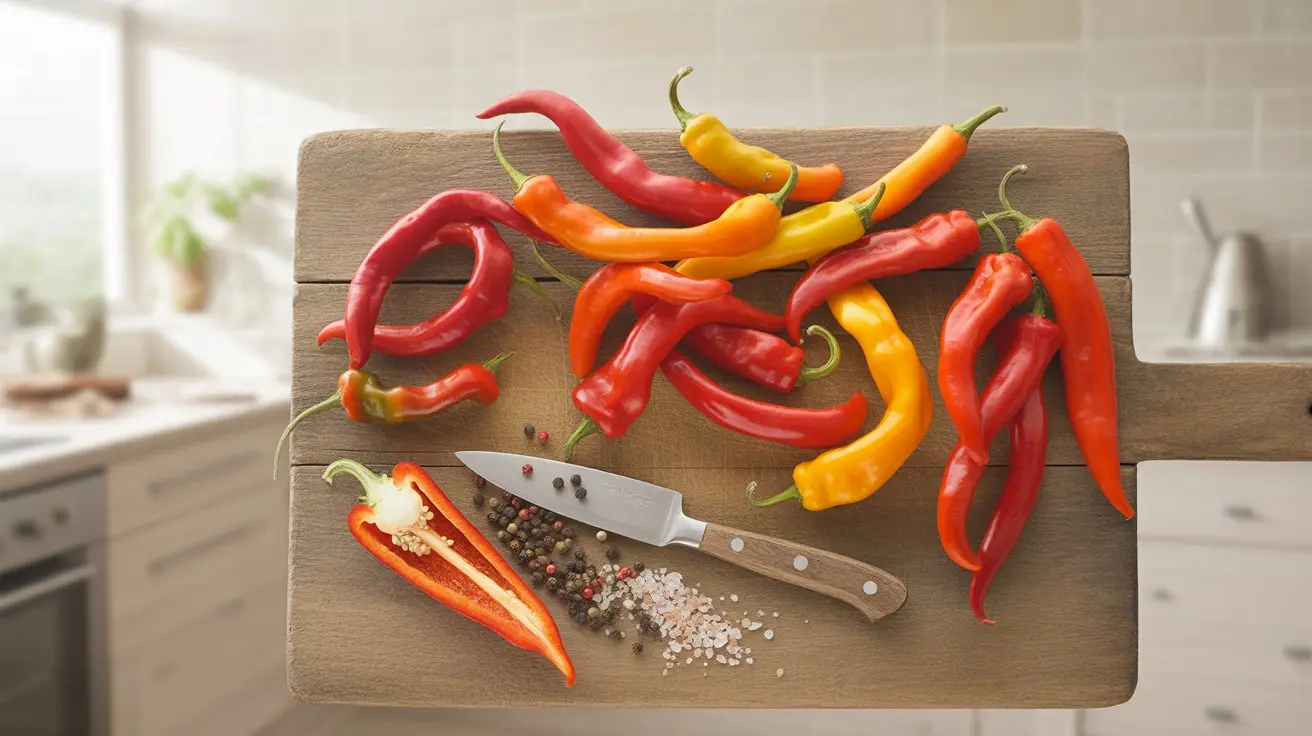 Medusa Pepper pepper - appearance, color and shape