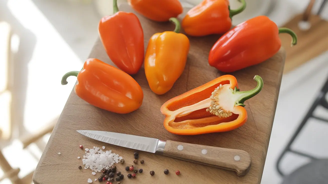 Mirasol Pepper pepper - appearance, color and shape