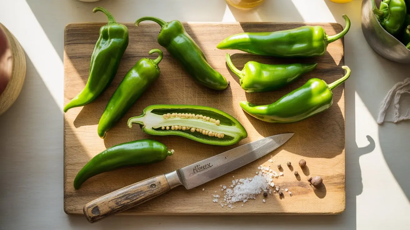 NuMex Big Jim pepper - appearance, color and shape