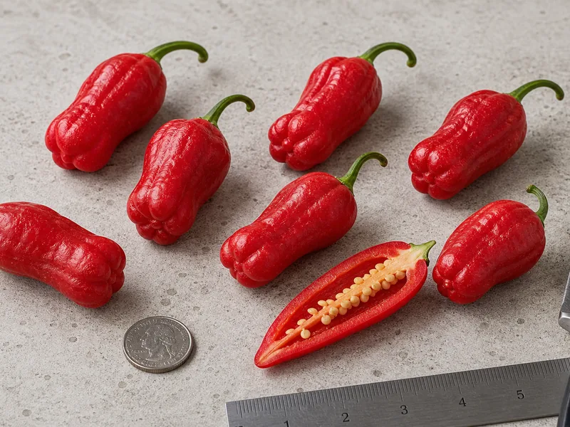 Peter peppers sliced for hot sauce prep