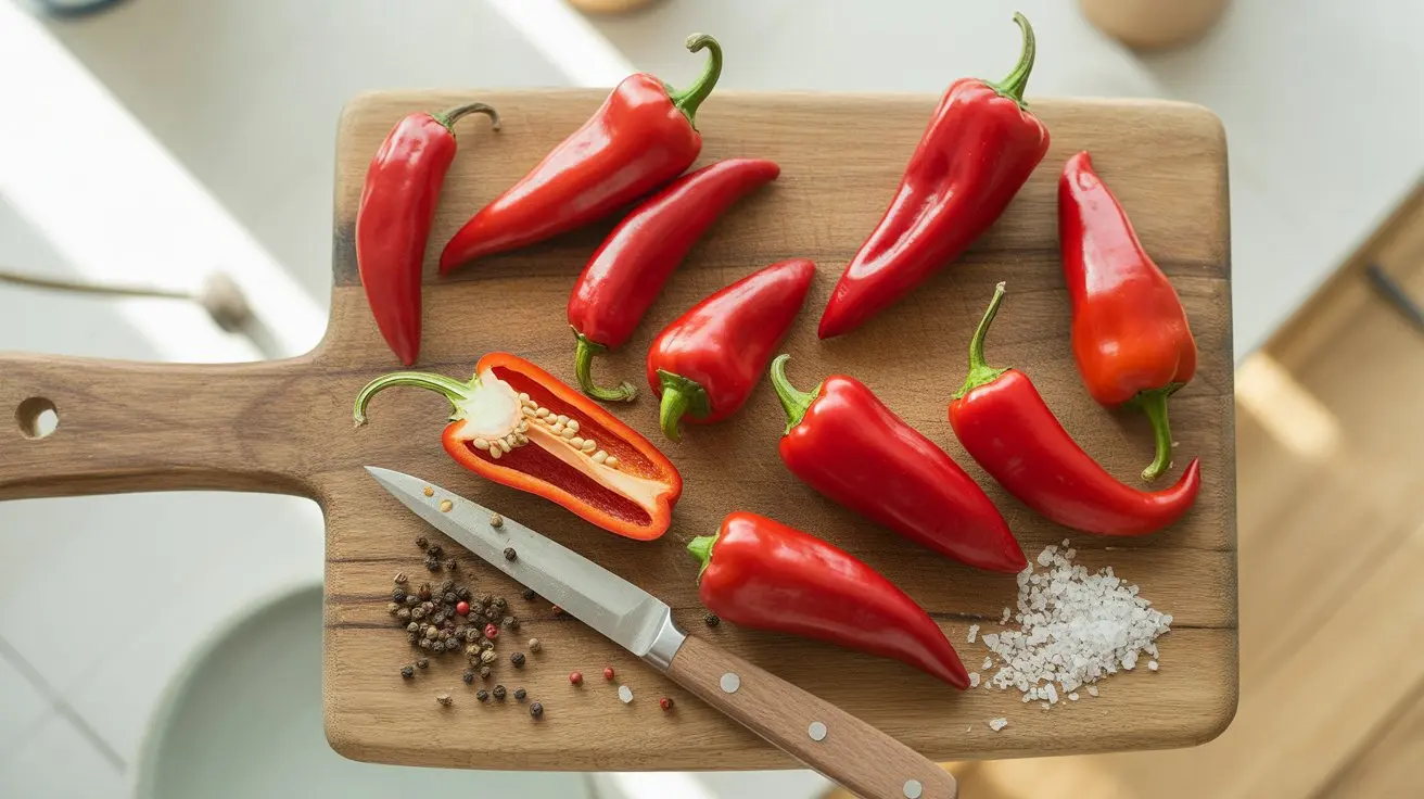 Pimento Pepper pepper - appearance, color and shape