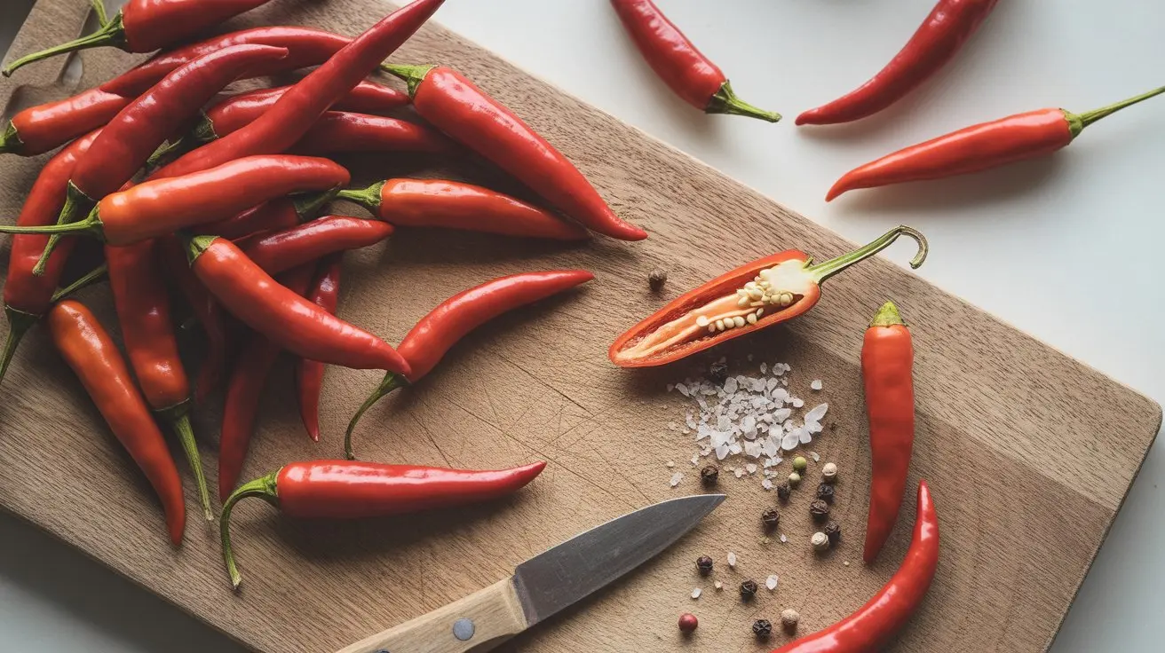 Prik Jinda pepper - appearance, color and shape