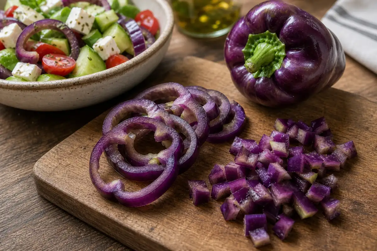 Additional Purple Beauty Pepper preparation view