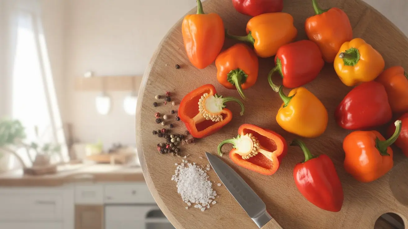  pepper - appearance, color and shape