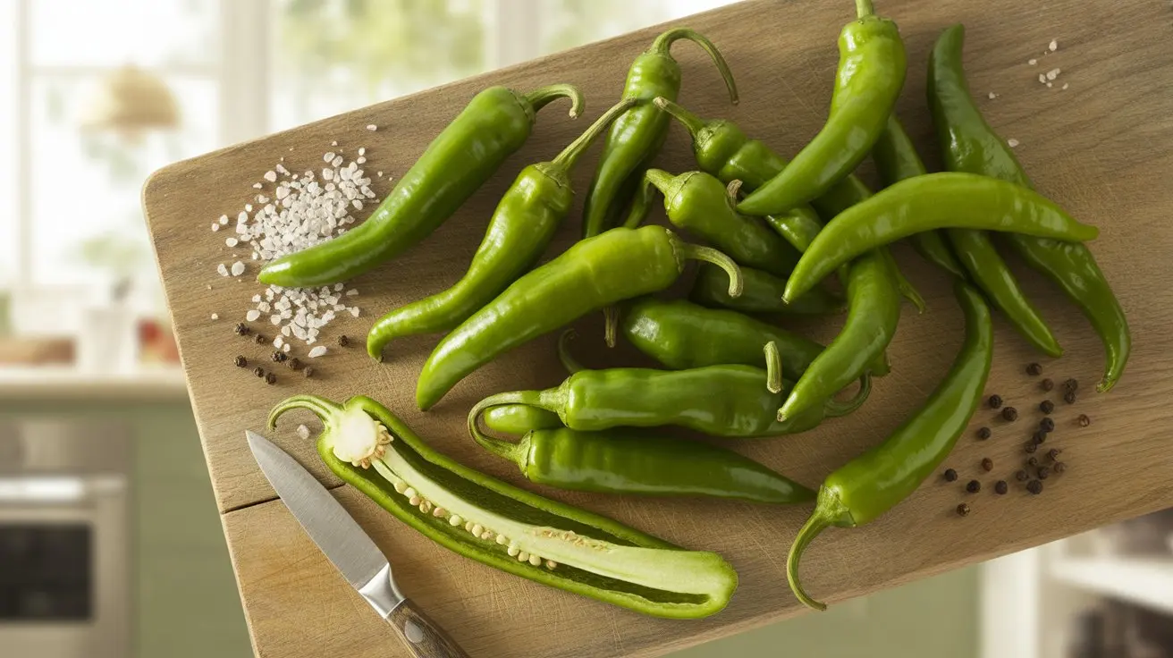 Serrano Pepper pepper - appearance, color and shape