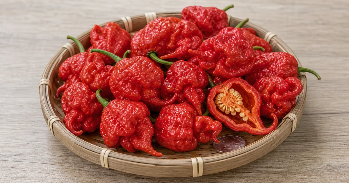 Moruga Riba Trinidad Moruga Scorpion: 1.2M–2M SHU & Growing