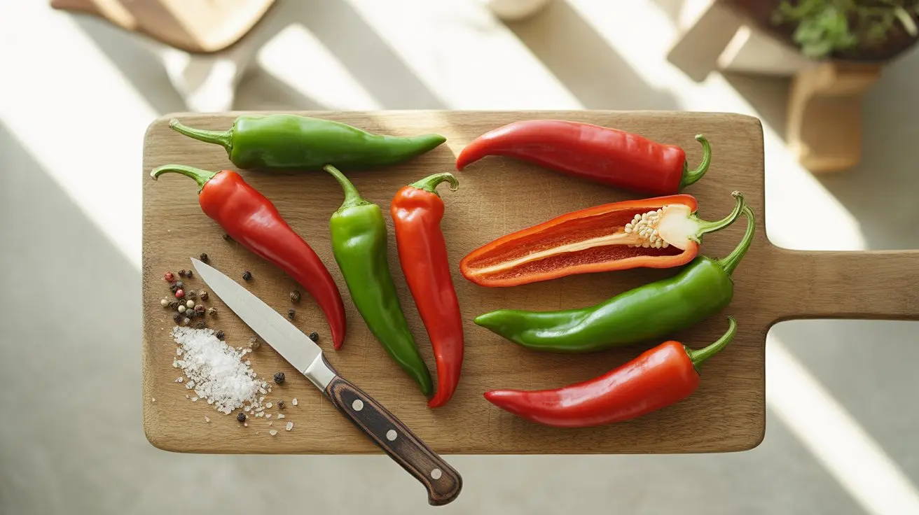  pepper - appearance, color and shape