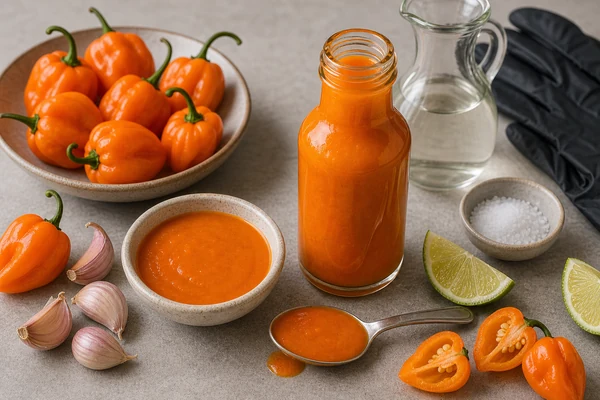 Basic Habanero Hot Sauce