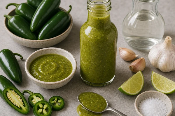 Basic Jalapeno Hot Sauce