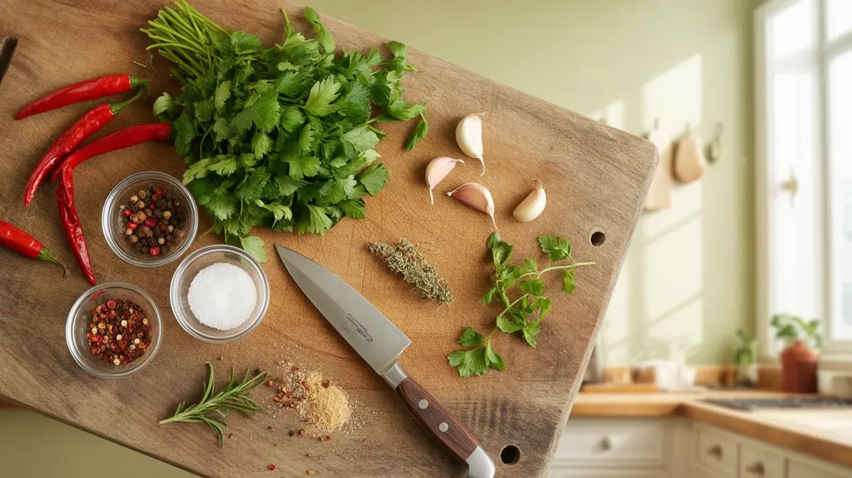 Chimichurri Sauce - preparation and ingredients