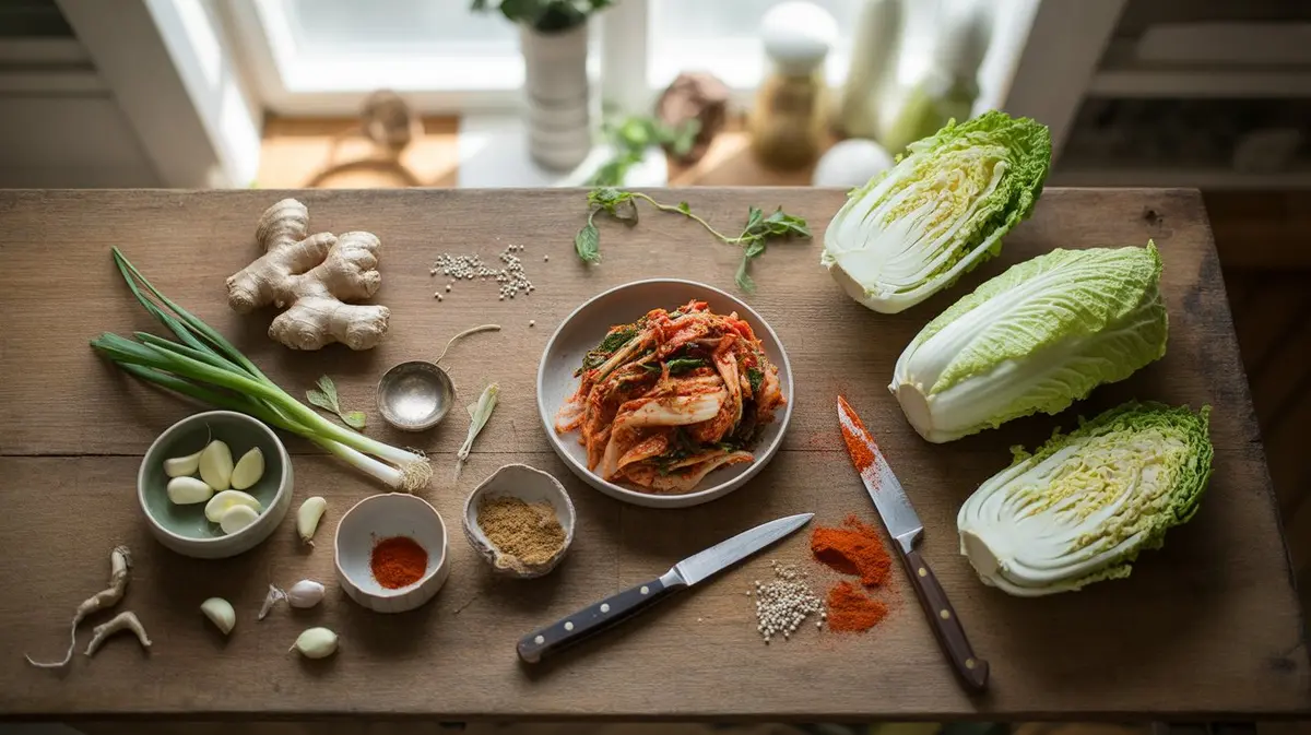 Kimchi with Gochugaru - preparation and ingredients