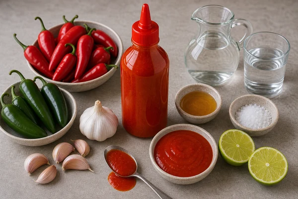 Homemade Sriracha Sauce