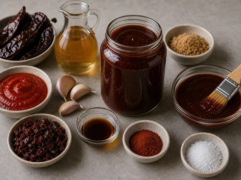 Honey Chipotle Bbq Sauce finished texture and serving consistency