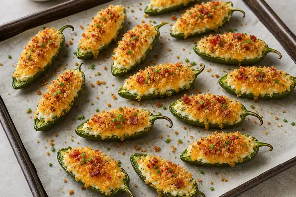 Jalapeno Popper Recipe (Cream Cheese Stuffed) image